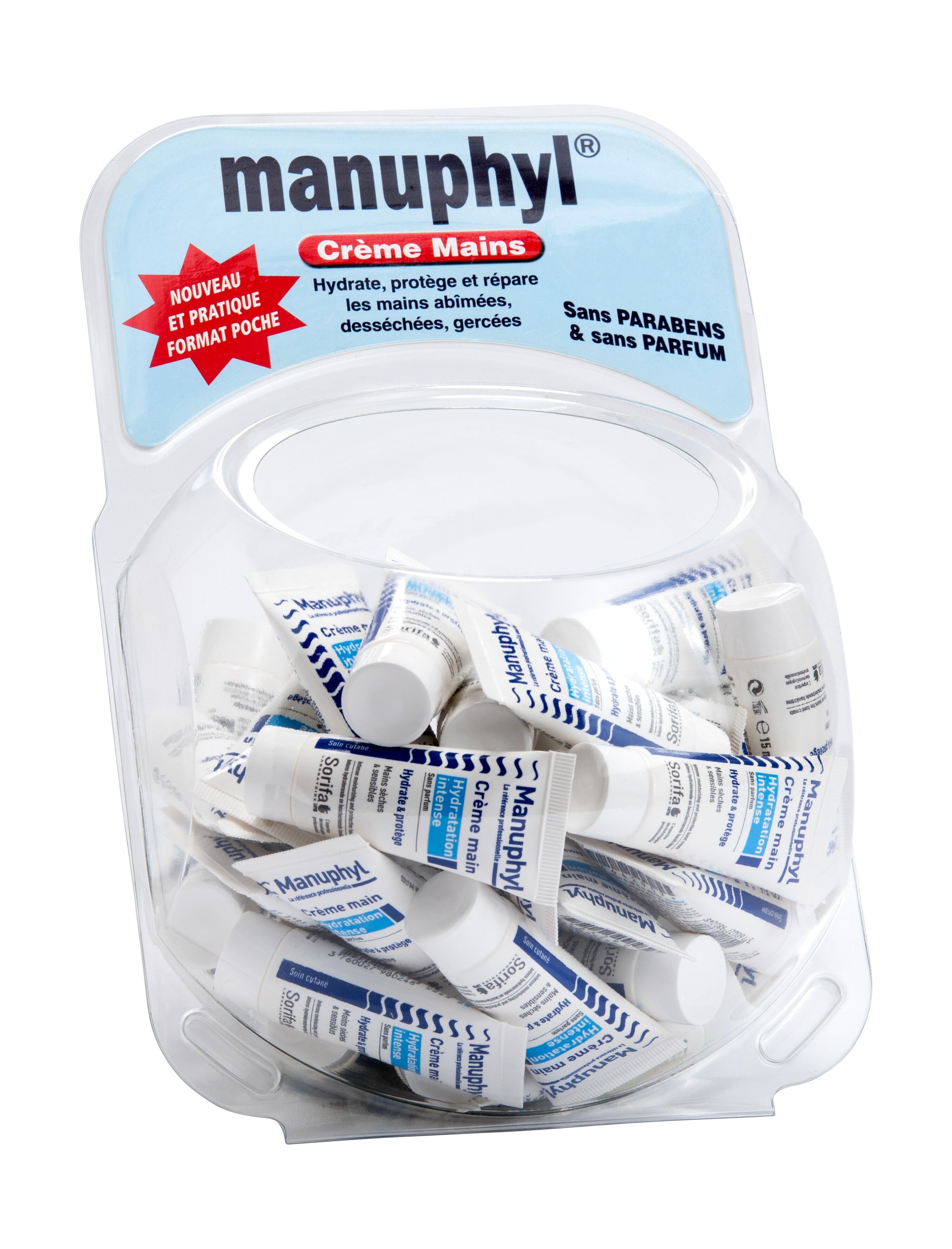 Manuphyl® Intense Hydration - Crema mani idratante e protettiva - PLV 48 tubetti 15 ml