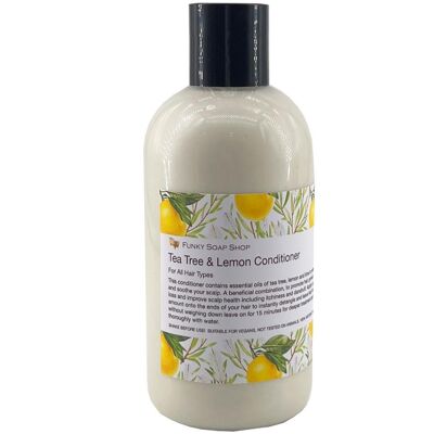 Balsamo per capelli tea tree e limone, 250 ml