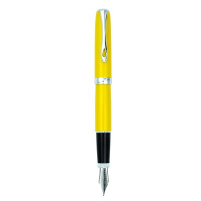 Penna stilografica Excellence A2 pennacchio giallo