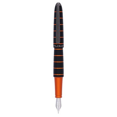 Fountain Pen Elox ring black/orange