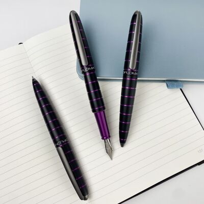 Stylo Plume Elox ring black/purple