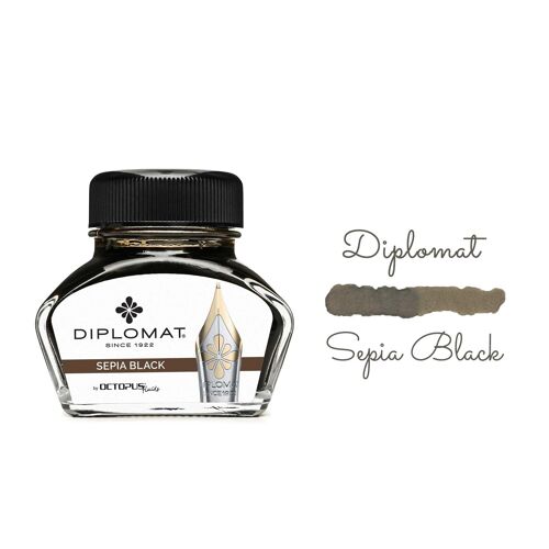 Pot d'Encre 30 ml noir sépia