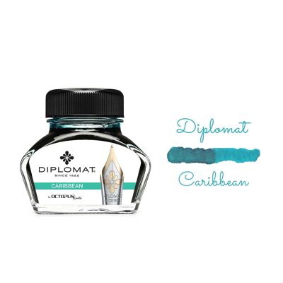 30 ml Caribbean Turquoise Ink Pot