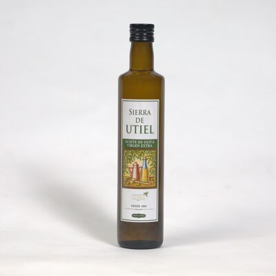 Huile d'Olive Extra Vierge 500 ml Sierra de Utiel, 100% Origine Naturelle Espagne