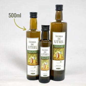 Huile d'Olive Extra Vierge 500 ml Sierra de Utiel, 100% Origine Naturelle Espagne 2