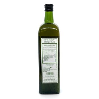 Huile d'Olive Extra Vierge Bouteille en Verre de 1L - Sierra de Utiel, 100% Origine Naturelle Espagne 4