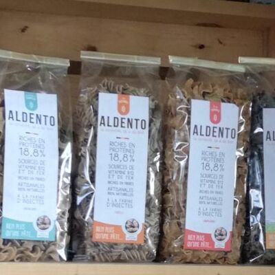 MIXED DISCOVERY - ALDENTO pasta ++ Proteins ++ box of 10 sachets of 200gr.