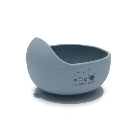 COSMIC bowl Smokey Blue with spoon