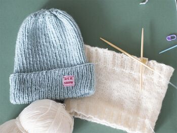 Kit MKMI - Mon bonnet et snood à tricoter (283018) 2