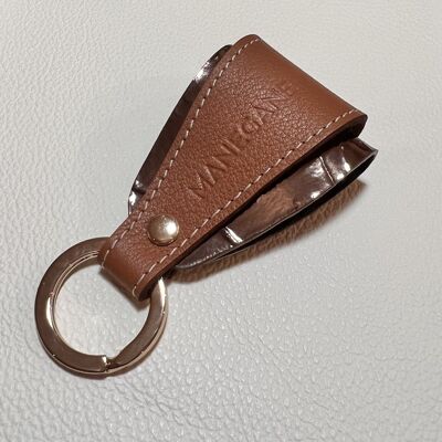 Metallic Coffee Keyring