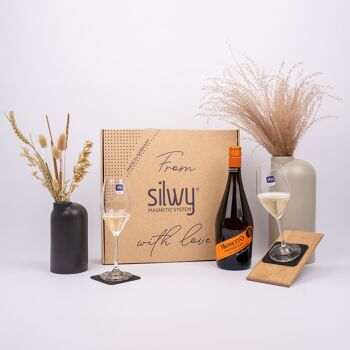 Coffret cadeau "Pearling Joy" (Prosecco) 1