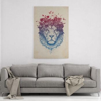 Lion fleuri #2 2