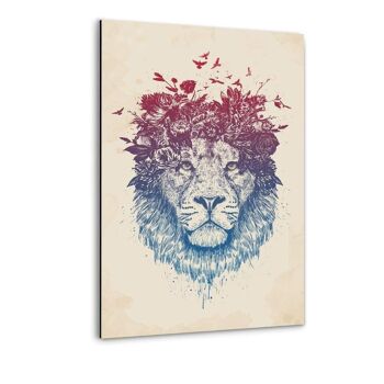 Lion fleuri #2 5