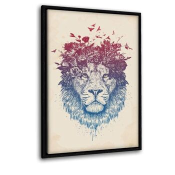 Lion fleuri #2 6