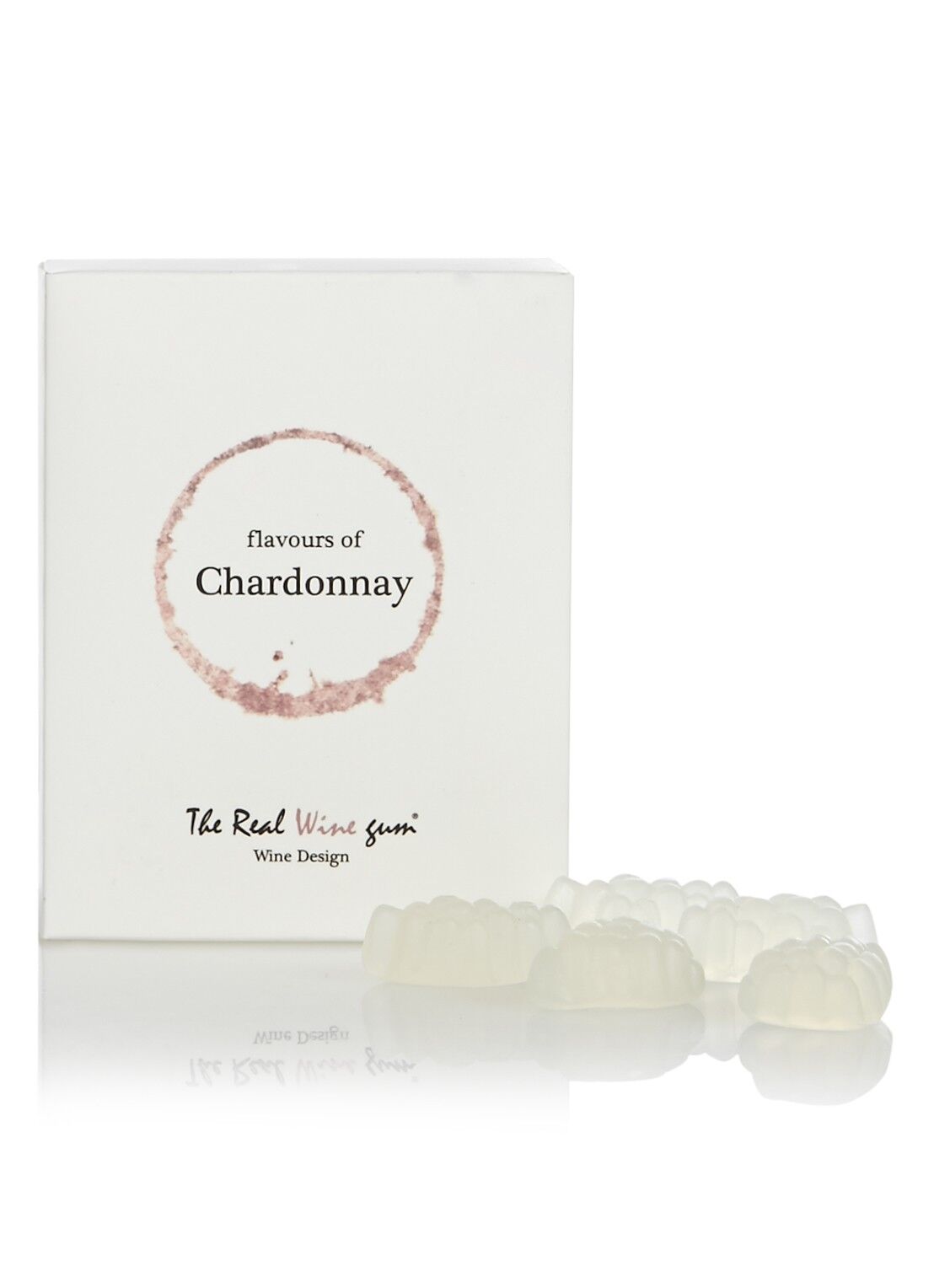 White Wine gummies with Chardonnay grapes