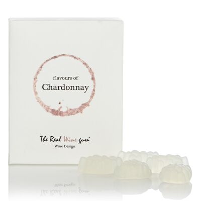 White Wine gummies with Chardonnay grapes
