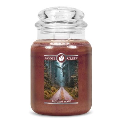 Goose Creek Candle® Autumn Walk Großes Glas