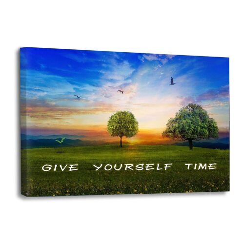 GIVE YOURSELF TIME!