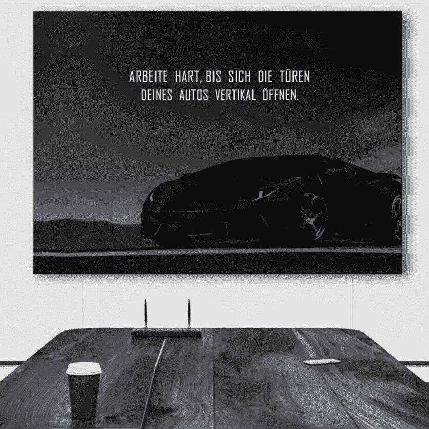 ARBEITE HART FÜR DEINE TRÄUME