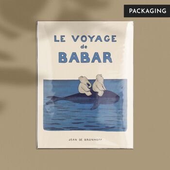Affiche 30x40 - Le voyage de Babar 3