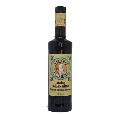 Calabrian Amaro dell'abate infused with Silane herbs cl 70