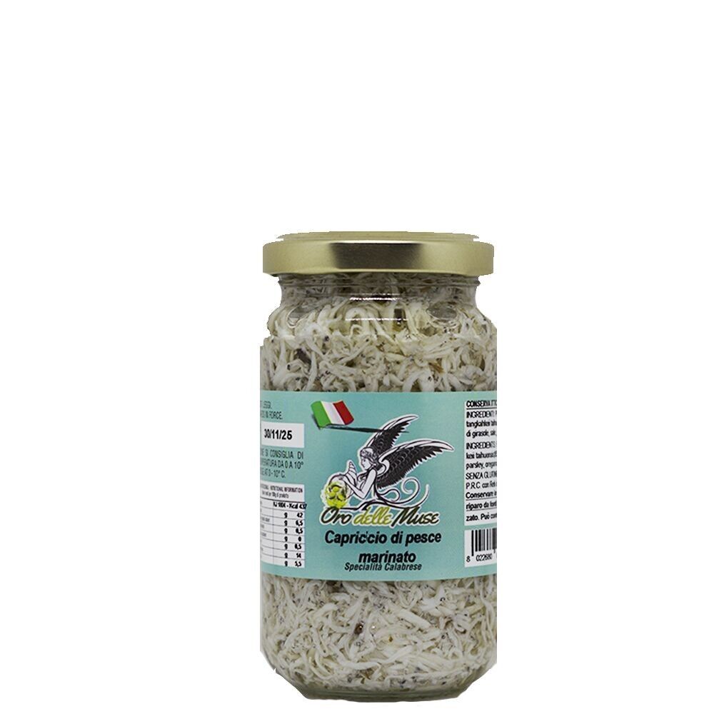 Capriccio di pesce marinato all'aceto di vino