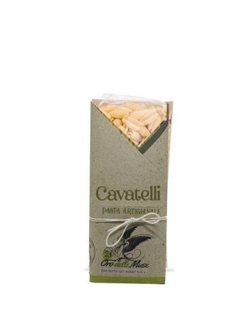 Smooth Cavatelli - Pâtes de semoule artisanales Gr 500
