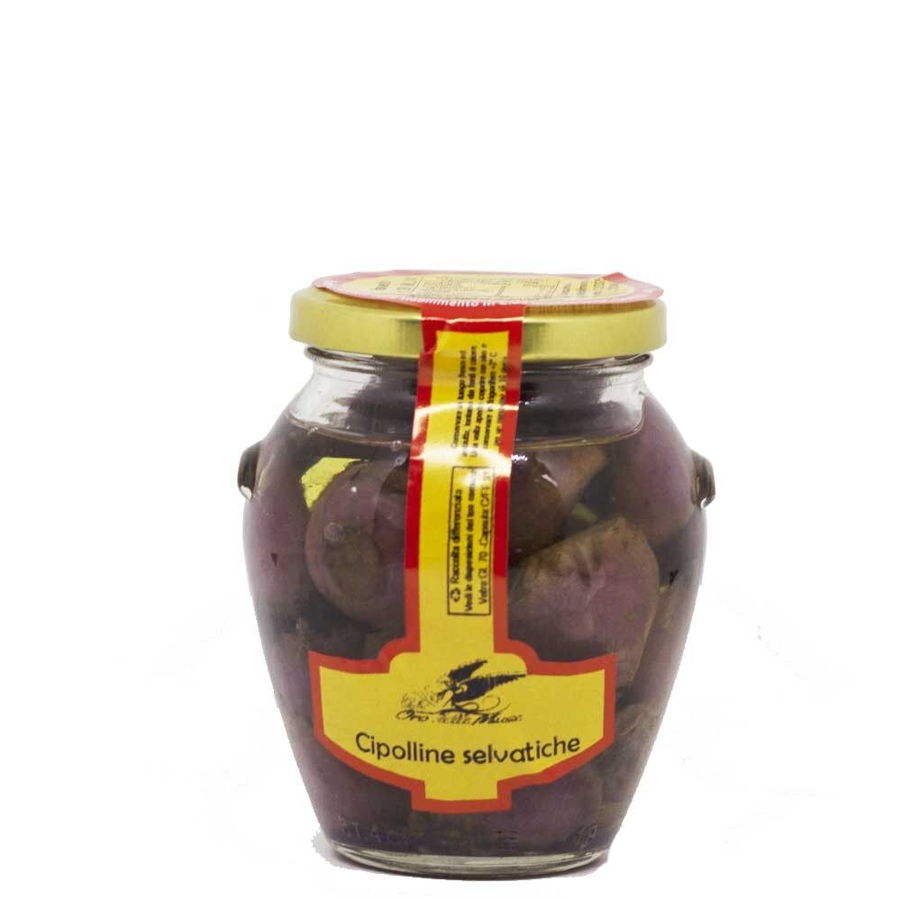 Oignons sauvages à l'huile de tournesol