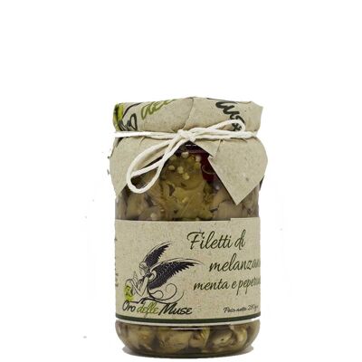 Filets d'aubergines huile d'olive extra vierge 280gr