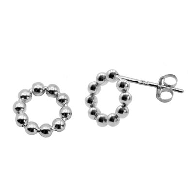 Ear studs Pallina 925 silver