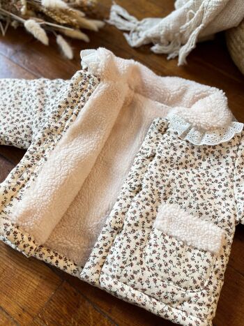 Veste d'hiver Cathy Enfant fille - 100% Coton 1