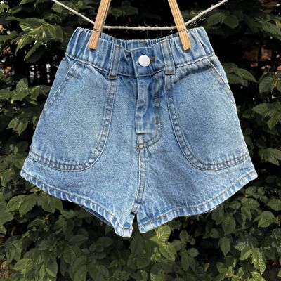 Eva Denim Shorts - 100% coton 