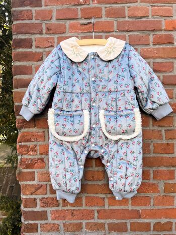 Jane Baby Winter Barboteuse - Beige - 100% Coton 3