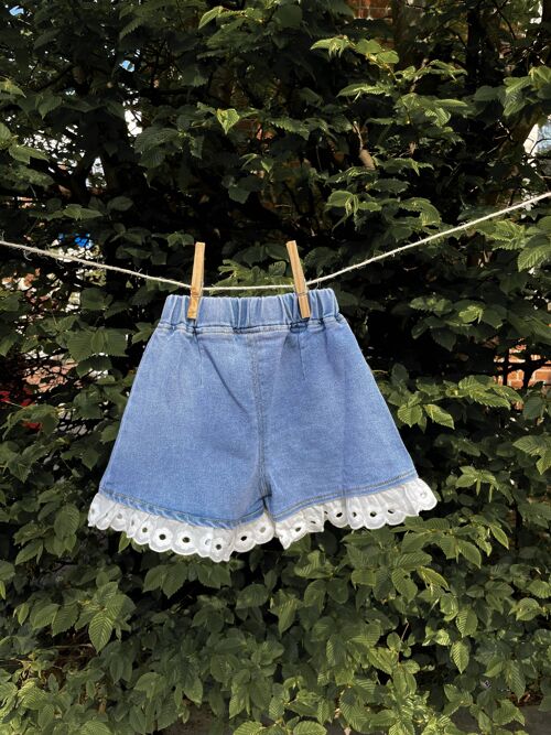 Lily Lace Shorts - 100% Cotton