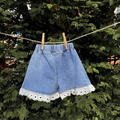 Lily Lace Shorts - 100% Cotton