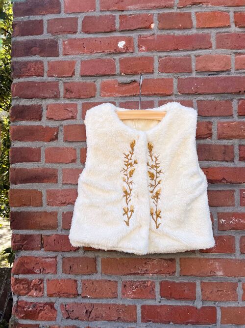 Vera Fur Vest - 100% Cotton