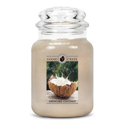 Drenched Coconut large Goose Creek Candle®