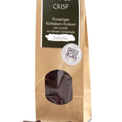 Choco Crisp - Zartbitter mit Kürbiskernkrokant
