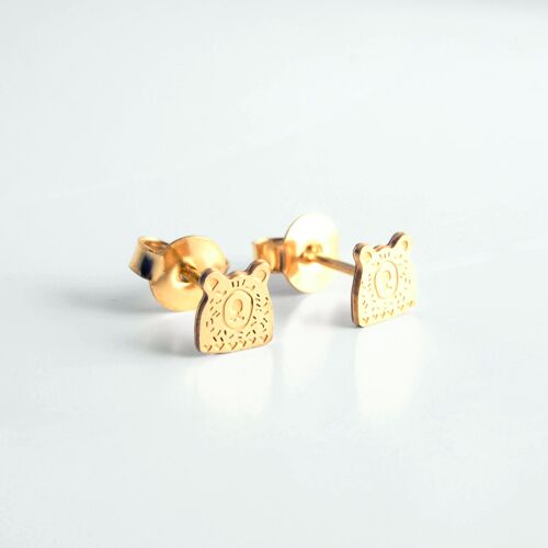 Boucles d'oreilles Ours