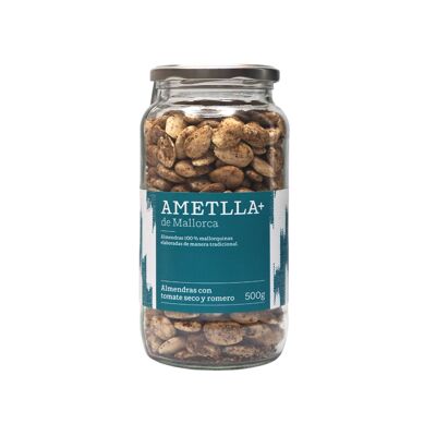 Almonds from Mallorca WITH DRIED TOMATOES AND ROSEMARY - 500 g