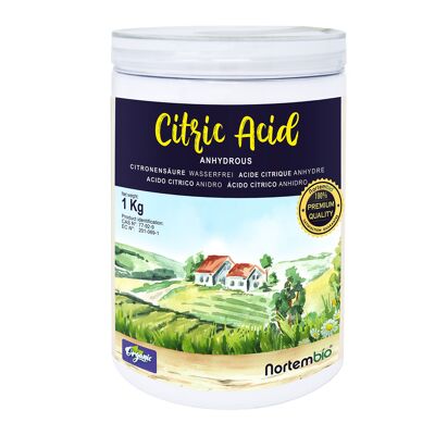 Ácido Cítrico. Limpiador Multiusos. Ecológico 1kg