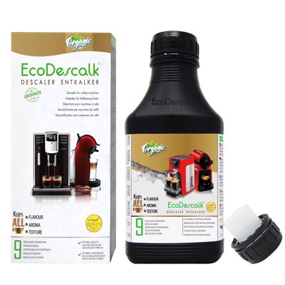 EcoDescalk,Descalcificador  para Cafeteras  en líquido ecológico