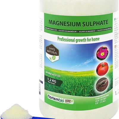 Sulfato de Magnesio Nortembio 1.2kg