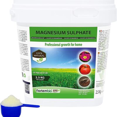 Sulfato de Magnesio Nortembio 2.5kg