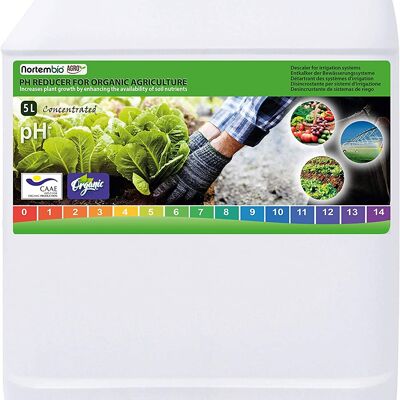 Nortembio Agro Reductor de pH Ecológico 5L
