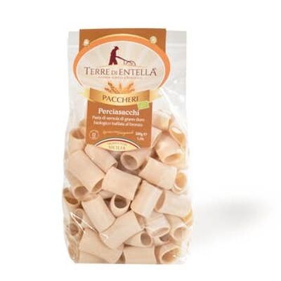 Sicilian organic artisanal pasta - PERCIASACCHI - PACCHERI