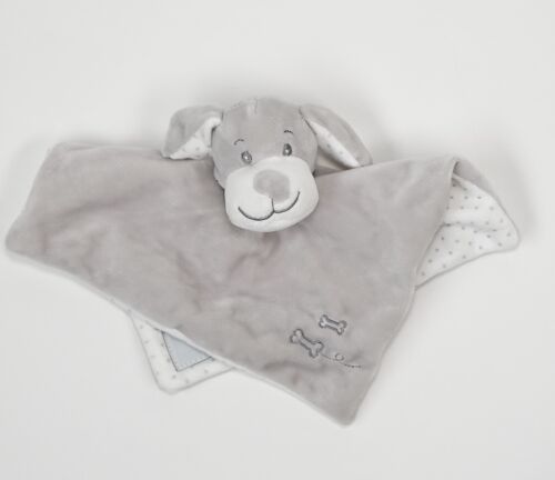 Plaid bébé Etoiles et son doudou | Gris