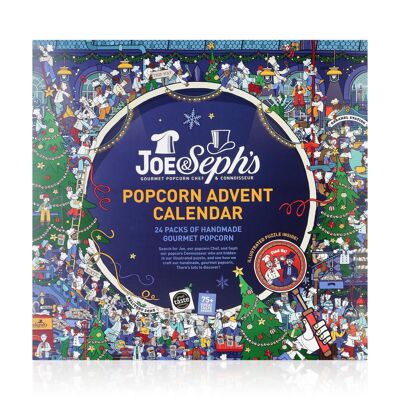 Wo sind Joe und Seph? Gourmet Popcorn Adventskalender 5 x 175g