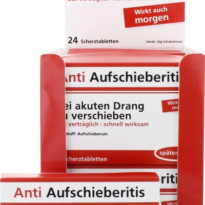 Scherztabletten Anti Aufschieberits, 22g