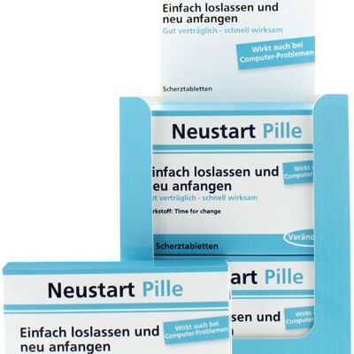 Scherztabletten Neustart Pille 22g